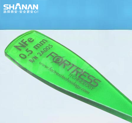 堡壘進口金屬檢測機測試塊