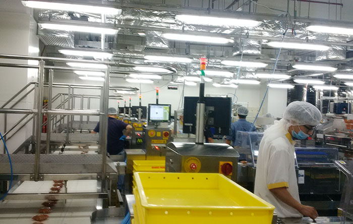 食品 奶酪棒 X光異物檢測(cè)